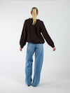 Mira Cable Knit | Brown | Tall