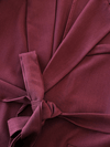 Loes gilet met ceintuur | Bordeaux | Tall