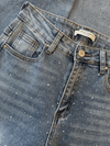 Diamond Wide Leg Jeans | Blue | Stretch | Tall