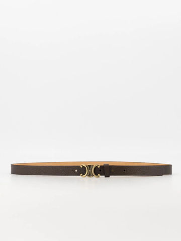 Eline belt black | gold buckle