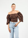 Aimy blouse | Brown | Tall