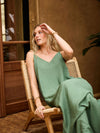 Anna Maxi Dress | Green | Tall
