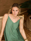 Anna Maxi Dress | Green | Tall
