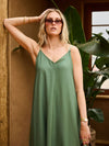 Anna Maxi Dress | Green | Tall