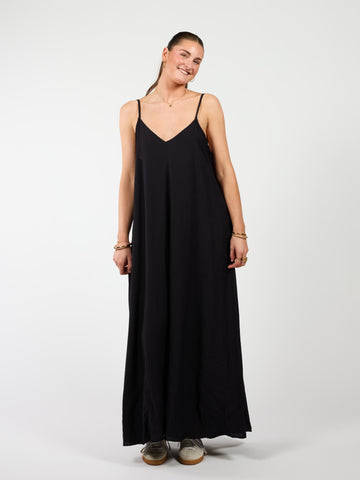 Anna Maxi Dress | Black | Tall