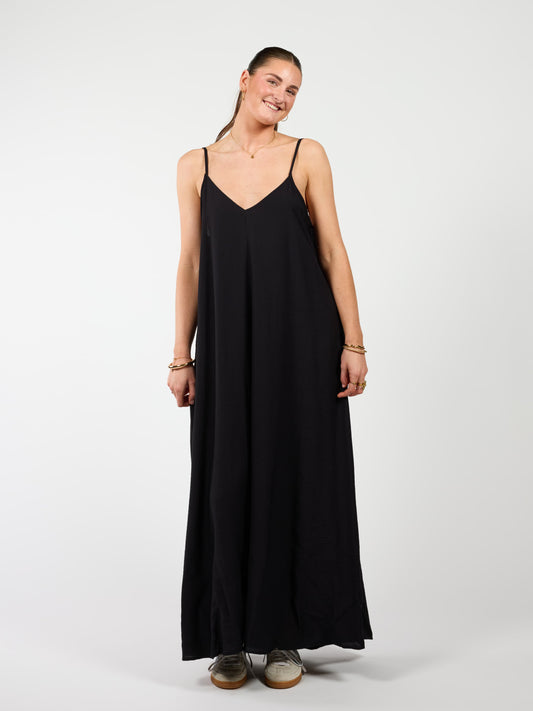Anna Maxi Dress | Black | Tall