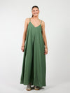 Anna Maxi Dress | Green | Tall