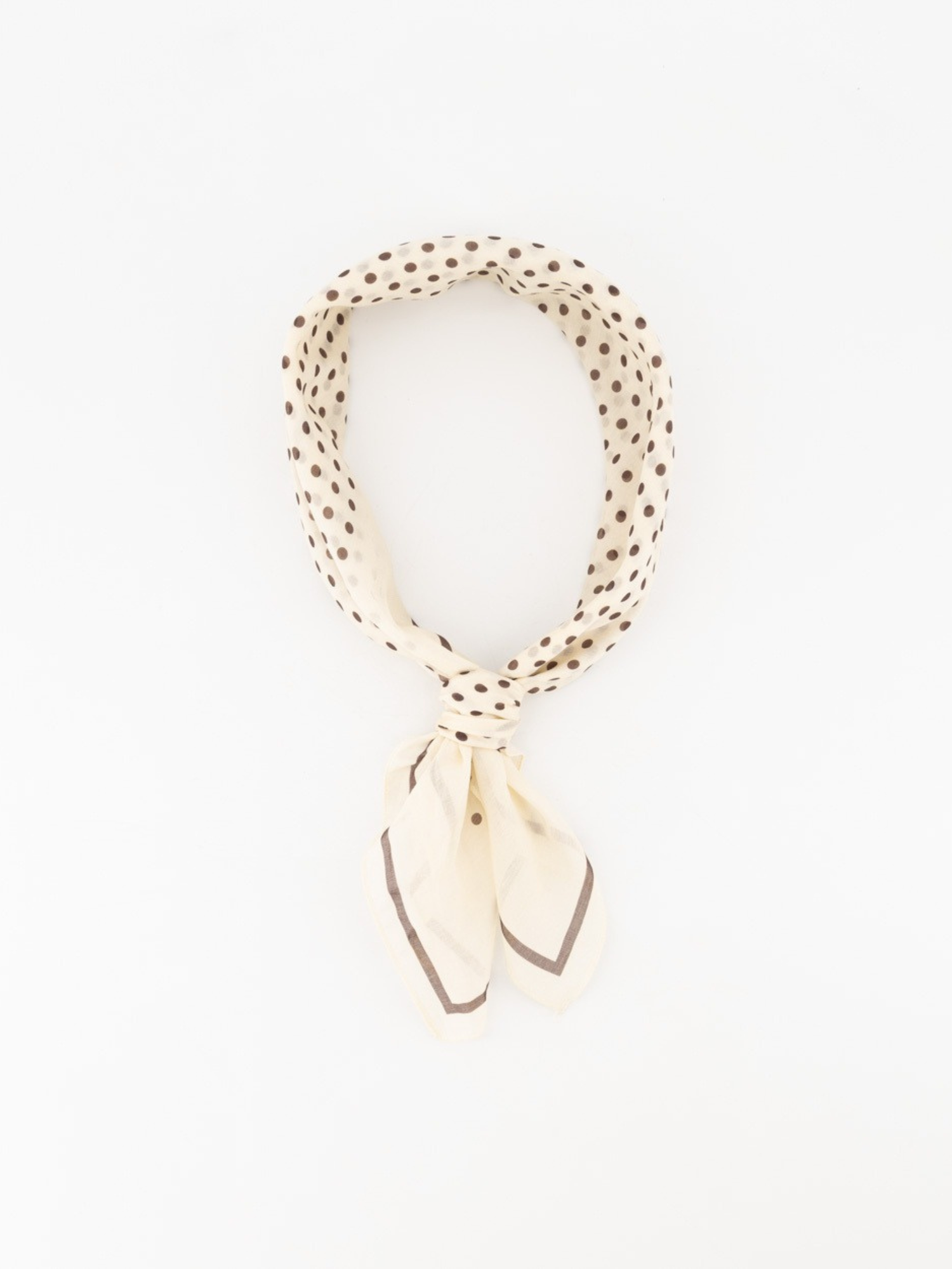 Bandana | Astrid | Polka Dot | Brown