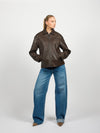 Gaby oversized jacket | Brown | Tall