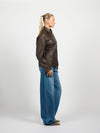 Gaby oversized jacket | Brown | Tall