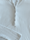 Cilia | Long sleeve button-up top | Light Blue | Tall