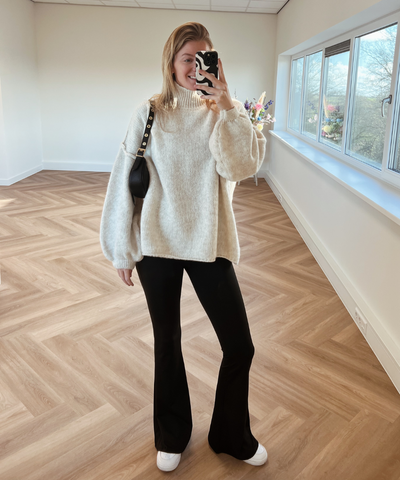 Sophie | Flared pants | Tall | Zwart