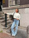 Fleurs Sweater | Grey | Tall