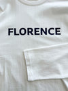 Florence Tee | Navy print | Tall