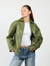 Gaby oversized jacket | Green | Tall