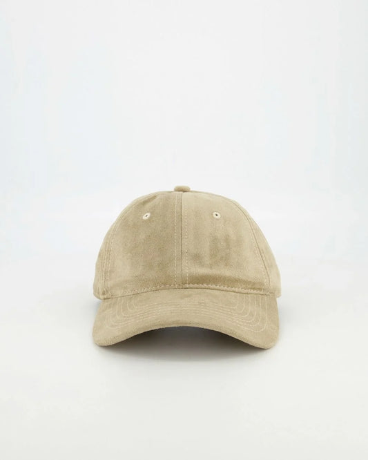 Gwen | Suede cap sand