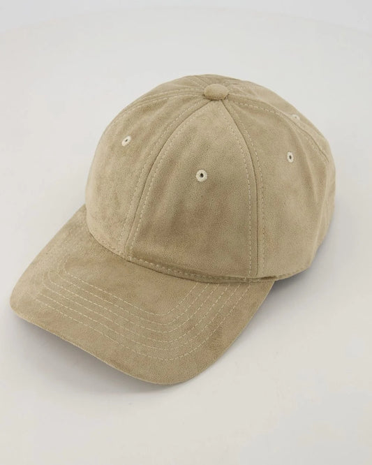 Gwen | Suede cap sand