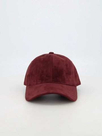 Gwen | Suede pet burgundy