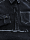 Indy | Co-ord | Denim jacket | Navy blue | Stretch | Tall