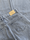Indy | Mid Waist Wide Leg Jeans | With Pinstripe | Stretch | Tall