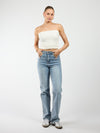 Jasmine | Straight Leg Jeans | Blue | Stretch | Tall