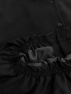 Jip | Cropped blouse | Black | Tall