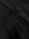 Jip | Pleated Wide Leg Trousers | Black | Tall