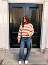 Kaya Knit | Terracotta Striped | Tall