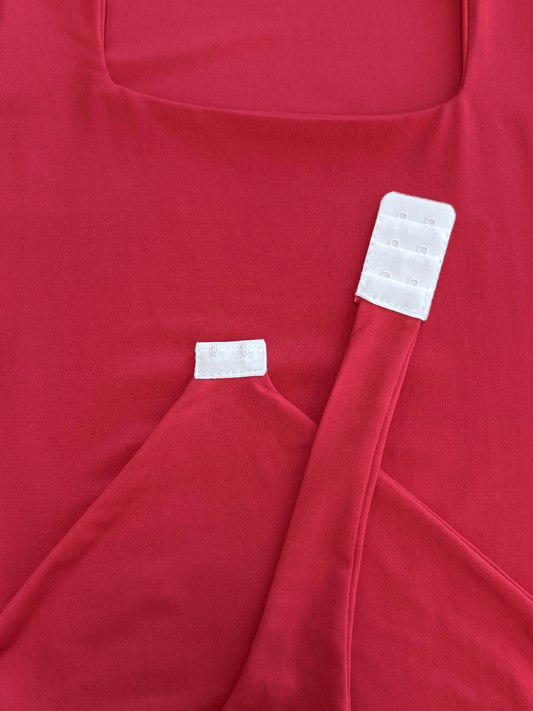 Kiki Bodysuit | Red | Tall