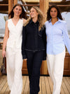 Lauren pants | Linen | White | Tall