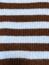 Leah Knit | Striped Blue Brown | Tall