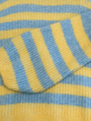 Leah Knit | Gestreept blauw geel | Tall