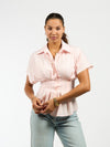Leela tailored blouse | Light Pink | Tall