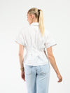 Leela Fitted Blouse | White | Tall