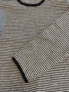 Leila Knit | Striped Black White | Tall