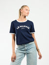 Le Marais top | Navy with white | Tall