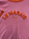 Le Marais top | Pink with orange | Tall