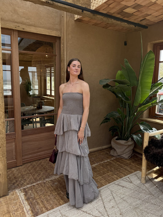 Levy Dress | Taupe | Tall