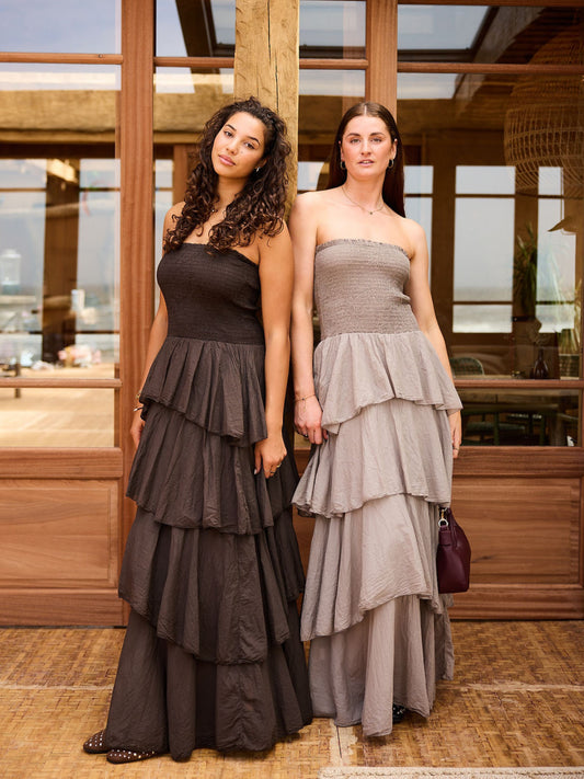 Levy Dress | Taupe | Tall