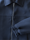 Evy collared jacket | Navy | Tall