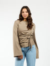 Livy top | Taupe | Tall