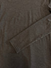 Liza long sleeve top | Dark grey | Tall