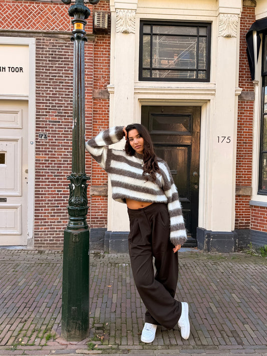 Loulou pants | Brown | Tall