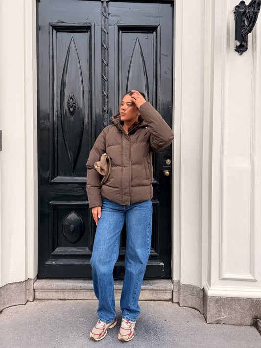 Macy Jacket | Dark Brown | Tall