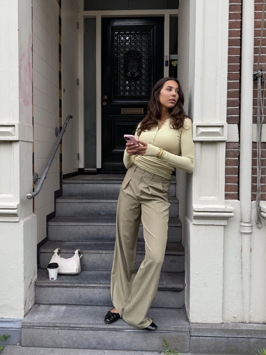 Trousers | Green | Tall