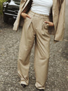 Mae Trousers | Beige | Tall