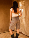 Mauv | Fabrics Jort | Earthy olive | Tall
