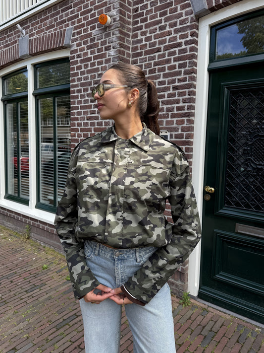 Navy jacket | Camouflage | Tall