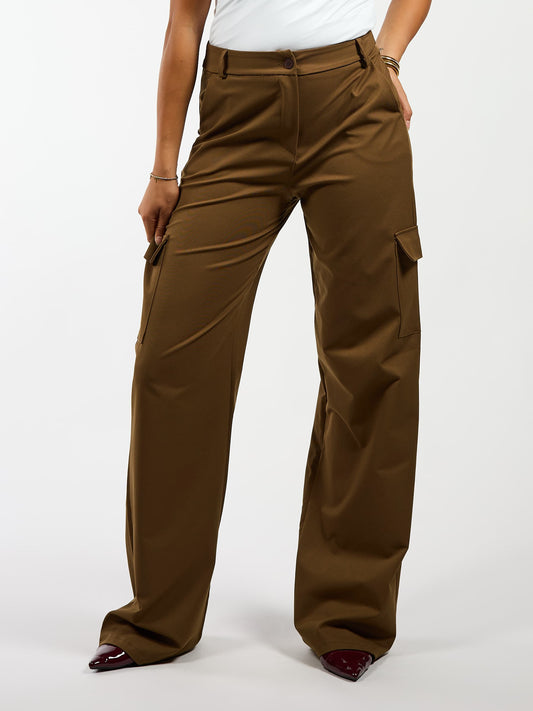 Mia | Cargo pants | Earthy Olive | Tall