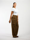Mia | Cargo pants | Earthy Olive | Tall